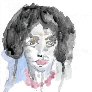 Eiremade Arts & Crafts My interpretation of Emil Nolde “Ms T with red Necklace...