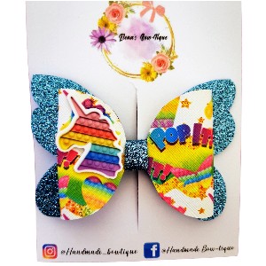 Eiremade Clothing Unicorn pop it bow