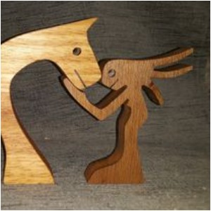 Eiremade Home Decor Horse and Girl