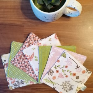 Eiremade Ecofriendly Face wipes reusable - weekly supply - 7 wipes