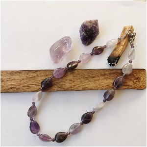 Eiremade Jewellery Amethyst Stone Necklace - Jewelry Online Shop