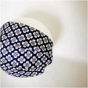 Eiremade Clothing Navy floral face mask