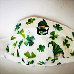 Eiremade Clothing Shamrock gonk face mask