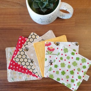 Eiremade Ecofriendly Face wipes reusable - weekly supply - 7 wipes